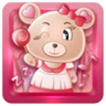 cute bear relax sound for kids android application logo